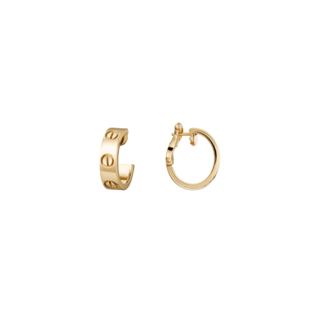 Love Hoop Earrings