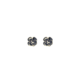 Camellia Black Earrings